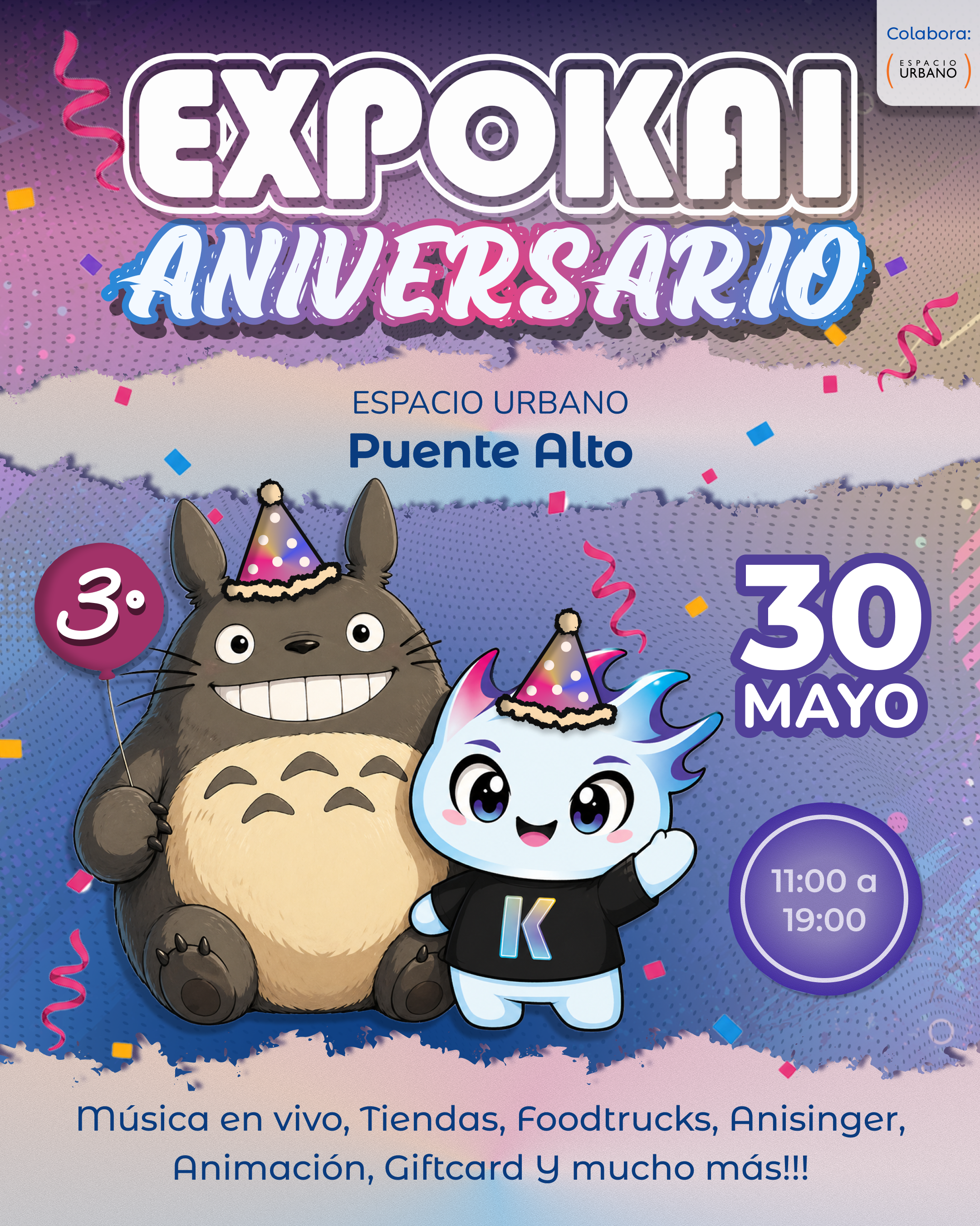 Aniversario 3 Años Expokai